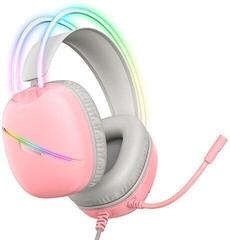 PC headset Onikuma X33 RGB Pink PC headset - 1