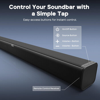 Soundbar
 Tribit S1 BTS61 Soundbar Black - 6