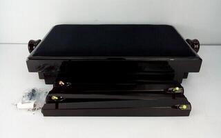 Дървена табуретка за пиано Pianonova SG 801 Дървена табуретка за пиано Rosewood (Почти нов) - 1