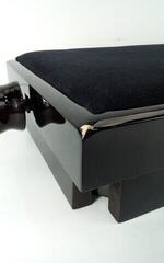 Дървена табуретка за пиано Pianonova SG 801 Дървена табуретка за пиано Rosewood (Почти нов) - 3