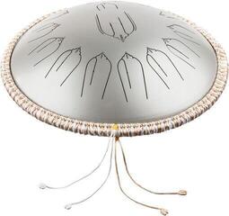 Tongue Drum Shamann 14" 15 Notes with EQ C Major 432Hz Silver Tongue Drum - 2