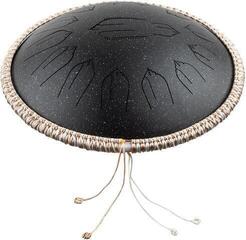 Tongue Drum Shamann 14" 15 Notes with EQ D Kurd 432Hz Spackle Black Tongue Drum - 2