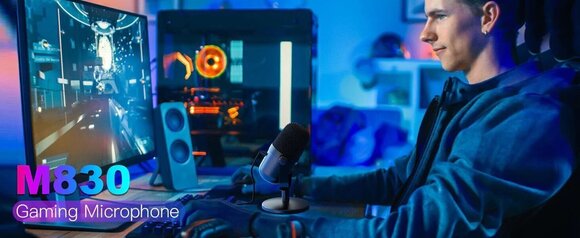 USB-s mikrofon Onikuma M830 USB USB-s mikrofon - 9