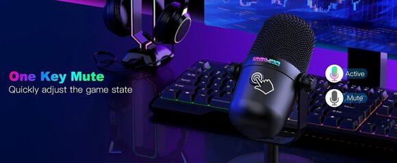 USB-s mikrofon Onikuma M830 USB USB-s mikrofon - 12