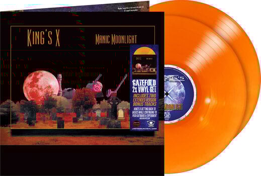 LP ploča King's X - Manic Moonlight (Limited Edition) (Reissue) (Remastered) (Orange Coloured) (2 LP) - 2