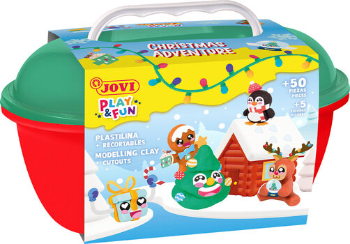 Children's Modelling Clay Jovi Play & Fun Christmas Children's Modelling Clay - 2