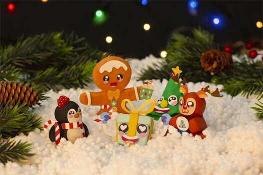 Children's Modelling Clay Jovi Play & Fun Christmas Children's Modelling Clay - 7