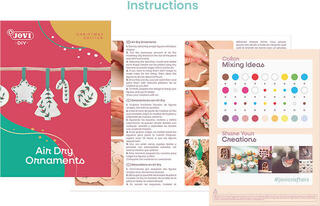 Glina samoutwardzalna Jovi DIY Craft Kit Christmas Decorations Glina samoutwardzalna - 5