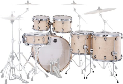 Set akustičnih bubnjeva Mapex MM628SFUNW Mars Maple Natural Satin Set akustičnih bubnjeva - 3