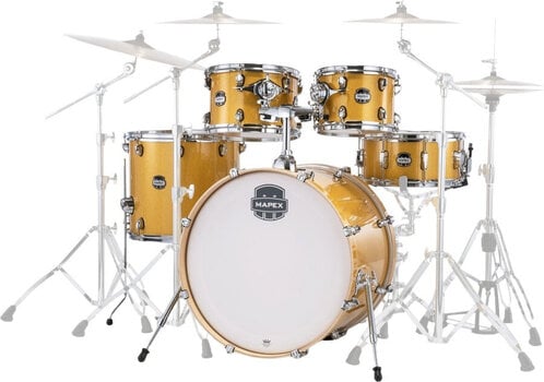 Zestaw perkusji akustycznej Mapex MA529SFYD Mars Birch Sunflower Sparkle Zestaw perkusji akustycznej - 2