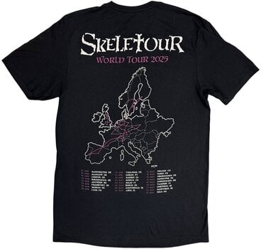 T-Shirt Ghost T-Shirt Skeletour Admat '25 Tour Dates Unisex Black S - 2