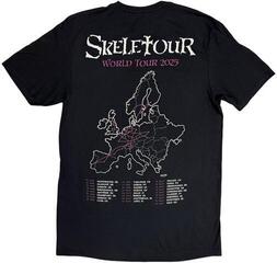 Риза Ghost Skeletour Admat '25 Tour Dates Unisex Тениска с къс ръкав/Black/Къси - 1