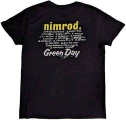Tricou Green Day Nimrod Tracklist Unisex Tricou cu mânecă scurtă/Black/Scurt - 1