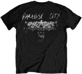 Риза Guns N' Roses Paradise City Stars Unisex Тениска с къс ръкав/Black/Къси - 1