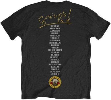 T-Shirt Guns N' Roses T-Shirt Not in this Lifetime Tour Unisex Black M - 2
