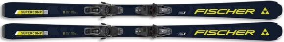 Lyže Fischer RC4 Supercomp SLR + RS 10 GW SLR 160 cm Lyže (Pouze rozbaleno) - 2