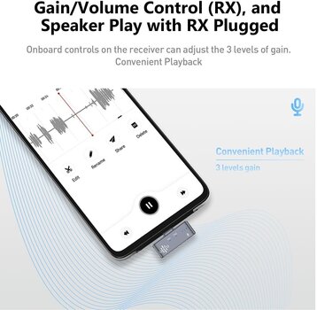 Mikrofon za Smartphone LUUCCO AirWave Pro K2 Combo Set Mikrofon za Smartphone - 10