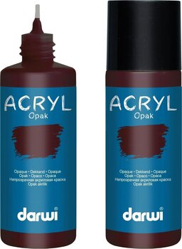 Colore acrilico Darwi Opak Colori acrilici Chocolate 80 ml 1 pz - 2