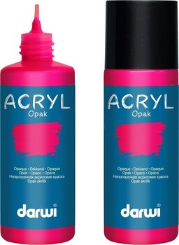 Culoare acrilică Darwi Opak Vopsea acrilică Crimson 80 ml 1 buc. - 2
