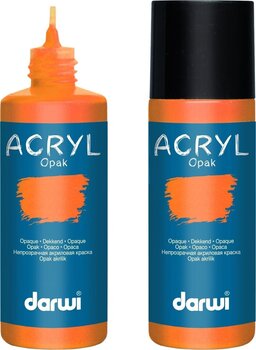 Акрилна боя Darwi Opak АКРИЛНА боя Orange 80 ml 1 бр. - 2