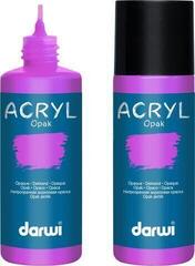 Akryylimaali Darwi Opak Akryylimaali Parme 80 ml 1 kpl - 1