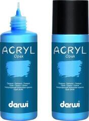 Akryylimaali Darwi Opak Akryylimaali Light Blue 80 ml 1 kpl - 1