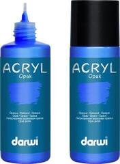 Akrilna boja Darwi Opak Акрилне боје Dark Blue 80 ml 1 kom - 1
