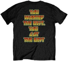 T-shirt Kiss You Wanted The Best Black XL T-shirt - 1