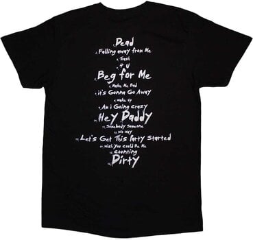 T-Shirt Korn T-Shirt Issues Tracklist Unisex Black L - 2