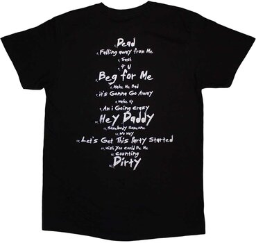 T-Shirt Korn T-Shirt Issues Tracklist Unisex Black XL - 2