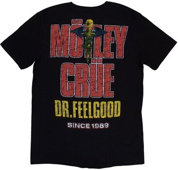 T-Shirt Mötley Crüe Dr Feelgood Circle Photo 1 Black XL T-Shirt - 2