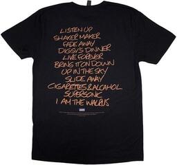 Košulja Oasis Definitely Maybe AAA Setlist Unisex Majica kratkih rukava/Black/Kratki - 1