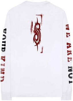 Camiseta de manga corta Slipknot Shrouded Group White S Camiseta de manga corta - 2