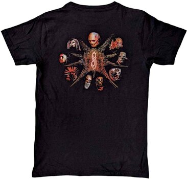 Camiseta de manga corta Slipknot The End, So Far Pentagram Heads Black S Camiseta de manga corta - 2
