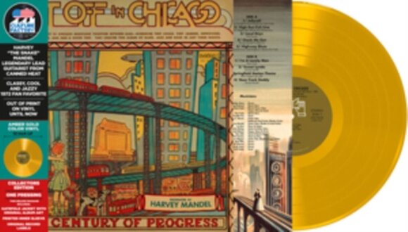LP ploča Harvey Mandel - Get Off In Chicago (Reissue) (Gatefold Sleeve) (Amber Gold Coloured) (LP) - 2