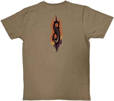 T-shirt Slipknot T-shirt The End, So Far Grid Photos Unisex Tan Brown S - 2