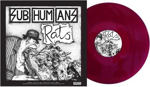 LP plošča Subhumans - Time Flies + Rats (RSD Edition) (Reissue) (Remastered) (Purple Coloured) (LP) - 2