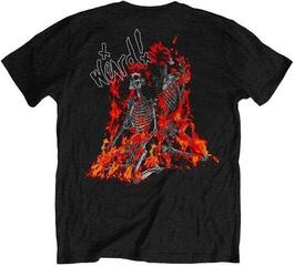 T-shirt Yungblud Weird Flaming Skeletons Black M T-shirt - 1