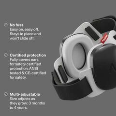 Earplugs Alpine Muffy Baby Black Earplugs - 1