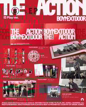 Glasbene CD Boynextdoor - Boynextdoor 5th EP [The Action] (Play Version) (Indie Exclusive) (CD) - 2