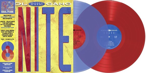 Schallplatte Kool & The Gang - Unite (Blue, Red Coloured) (2 LP) - 2
