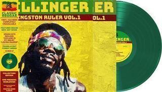 Disco de vinilo Dillinger - Kingston Ruler Vol.1 (Green Translucent Forest Coloured) (LP) - 1