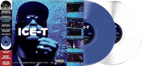 LP plošča Ice-T - Live At Montreux Festival '95 (Blue, White Coloured) (2 LP) - 2