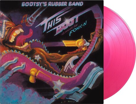 LP ploča Bootsy's Rubber Band - This Boot Is Made For Fonk-N (Limited Edition) (180g) (Numbered) (Reissue) (Translucent Magenta Coloured) (LP) - 2