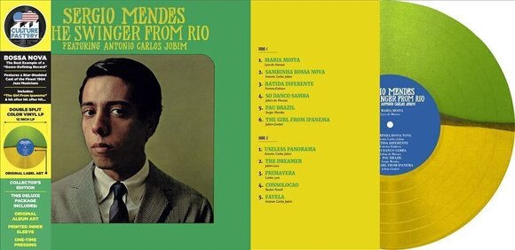 LP ploča Sergio Mendes - The Swinger From Rio (Limited Edition) (Reissue) (Green Yellow Coloured) (LP) - 2