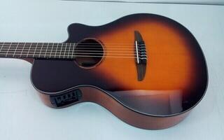 Класическа китара с предусилвател Yamaha NTX1BS Brown Sunburst Класическа китара с предусилвател (Почти нов) - 2