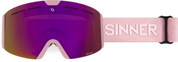 Skijaške naočale Sinner Arc S Matte Pink/Pink Mirror Skijaške naočale - 2
