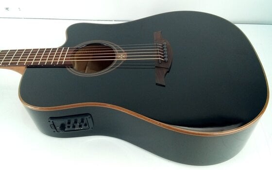 electro-acoustic guitar LAG Tramontane 118 T118DCE Black electro-acoustic guitar (Pre-owned) - 3