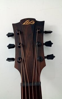 electro-acoustic guitar LAG Tramontane 118 T118DCE Black electro-acoustic guitar (Pre-owned) - 4