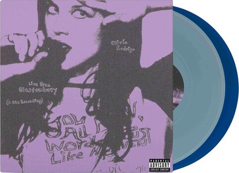 Hanglemez Olivia Rodrigo - Live From Glastonbury (Light Blue/Cobalt Coloured) (2 LP) - 2